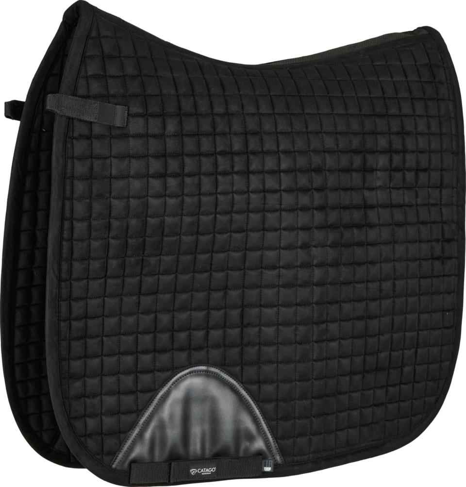 Catago black dressage saddlepad