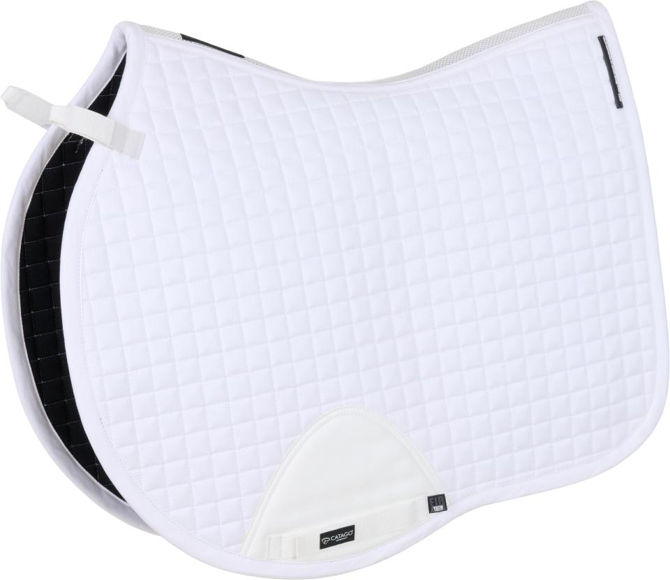 Catago JP White Saddle Pad