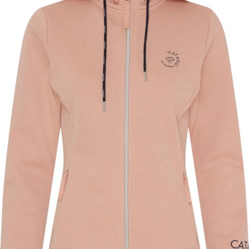catago glitter zip hoodie