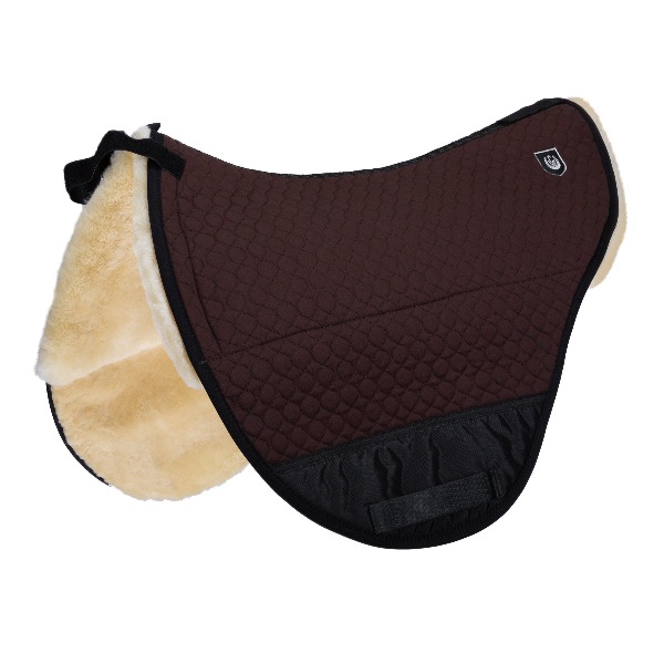 Brown Endurance Fully Lined Saddlepad