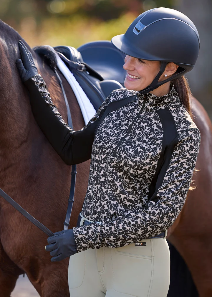 kerrits fleece tech top